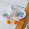 LILO en STITCH 3-delige maaltijdset: antislipbeker + kom + bord