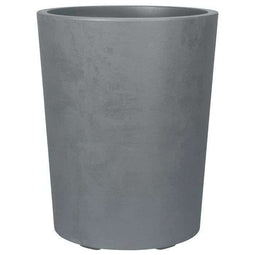 Bloempot - DEROMA - Millennium R - Asgrijs - Met waterreservoir - Hoogte 53 cm