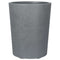 Bloempot - DEROMA - Millennium R - Asgrijs - Met waterreservoir - Hoogte 53 cm