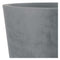 Bloempot - DEROMA - Millennium R - Asgrijs - Met waterreservoir - Hoogte 53 cm