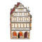 Wurm Lichthaus Prinzipalmarkt Münster van porselein, Kleurrijk (B/H/D) 13x21x10cm