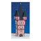 Wurm Lichthaus Bromser Turm Rüdesheim/Rhein van porselein, veelkleurig (B/H/D) 12x12x33cm