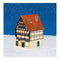 Wurm Lichthaus Weinhaus Osnabrück van porselein, kleurrijk (B/H/D) 16x19x12cm