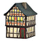 Lichthaus Lebkuchenhuis in Königswinter van porselein, Kleurrijk (B/H/D) 12x17x12cm