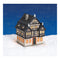 Wurm Lichthaus Dreigiebelhaus Kröv / Mosel van porselein, veelkleurig (B/H/D) 13x18x13cm