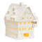 Wurm Lichthaus Marien-Apotheke Rothenburg van porselein, wit (B/H/D) 13x18x18cm