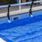 GRE - Afdekrol voor bovengrondse zwembaden tot 5,8 m breed - cilindrisch model