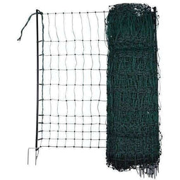 Gevogelte E Net - KERBL - 25 m - 106 cm - Dubbele punt - Groen