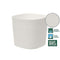 Pot met waterreserve - GARDEN ID Respect - Wit 40 x 40 cm - 100% huishoudelijk afval - 100% recyc...