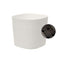 Pot met waterreserve - GARDEN ID Respect - Wit 40 x 40 cm - 100% huishoudelijk afval - 100% recyc...