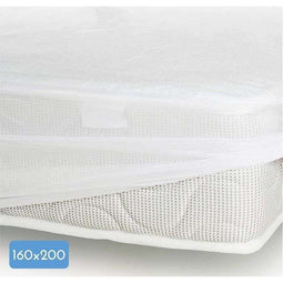 Matrasbeschermer - 160 x 200 cm x 25 xm - 100% Katoen - 170 G/M2 - LOVELY HOME