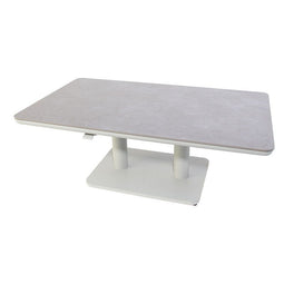Oosterik home - Sedalia verstelbare lounge tafel mist grey