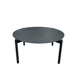 Oosterik home - Castle Rock lounge tafel midnight grey dia. 87 cm