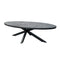 Oosterik home - Foxton dining tafel ovaal midnight grey 241 x 116 cm
