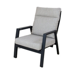 Oosterik home - Kittredge relax stoel midnight grey