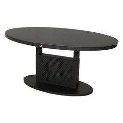 Oosterik home - Pine Valley verstelbare lounge tafel midnight grey 150 x 90 cm