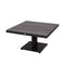 Oosterik home - Pine Valley verstelbare lounge tafel midnight grey 90 x 90 cm
