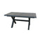 Oosterik home - Blue Valley uitschuifbare dining tafel midnight grey 163 - 203 x 93 cm