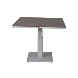 Oosterik home - Pine Valley verstelbare lounge tafel mist grey 90 x 90 cm