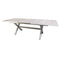 Oosterik home - Blue Valley uitschuifbare dining tafel mist grey 204 - 264 x 102 cm