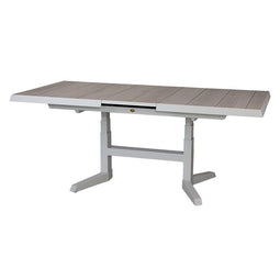 Oosterik home - Blue Valley uitschuifbare & verstelbare dining tafel mist grey 143 - 183 x D 88...
