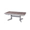 Oosterik home - Blue Valley uitschuifbare & verstelbare dining tafel mist grey 143 - 183 x D 88...