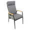 Oosterik home - Lakeshore verstelbare dining stoel midnight grey