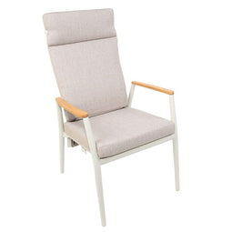 Oosterik home - Severance verstelbare dining stoel sunny creme