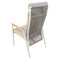 Oosterik home - Severance verstelbare dining stoel sunny creme