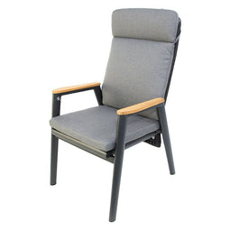 Oosterik home - Masonville verstelbare dining stoel midnight grey