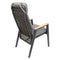 Oosterik home - Masonville verstelbare dining stoel midnight grey