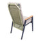 Oosterik home - Masonville verstelbare dining stoel midnight grey forest green