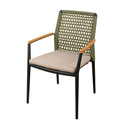 Oosterik home - Masonville dining stoel midnight grey forest green