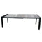 Oosterik home - Harrisburg uitschuifbare dining tafel midnight grey 154 - 214 x 90,5 cm