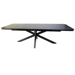 Oosterik home - Hillsdale uitschuifbare dining tafel midnight grey 200 - 260 x 100 cm
