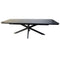 Oosterik home - Hillsdale uitschuifbare dining tafel midnight grey 200 - 260 x 100 cm