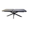 Oosterik home - Hillsdale uitschuifbare dining tafel midnight grey 200 - 260 x 100 cm