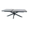 Oosterik home - Hillsdale uitschuifbare dining tafel grey 200 - 260 x 100 cm