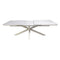 Oosterik home - Hillsdale uitschuifbare dining tafel sunny creme 200 - 260 x 100 cm