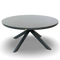 Oosterik home - Rexburg dining tafel midnight grey dia. 158 cm