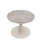 Oosterik home - Padroni verstelbare bijzettafel sunny creme keramiek dia. 59 cm