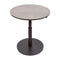 Oosterik home - Padroni verstelbare bijzettafel midnight grey keramiek dia. 59 cm