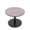 Oosterik home - Padroni verstelbare bijzettafel midnight grey keramiek dia. 59 cm