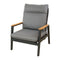 Oosterik home - Merino lounge stoel midnight grey