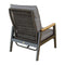 Oosterik home - Merino lounge stoel midnight grey