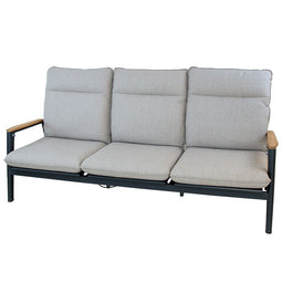 Oosterik home - Merino lounge 3-zitsbank midnight grey sunny creme