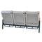 Oosterik home - Merino lounge 3-zitsbank midnight grey sunny creme
