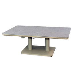 Oosterik home - Sedalia verstelbare lounge tafel sunny creme