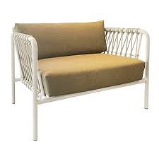 Max luuk - Linda lage fauteuil camel incl. AW kussens safari