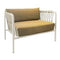 Max luuk - Linda lage fauteuil camel incl. AW kussens safari